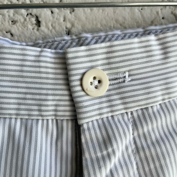 NIKE GOLF White/Grey Pinstripe Golfing Shorts Below-the-knee Men’s 33 - Picture 3 of 9